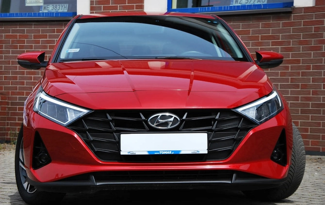 Hyundai i20 cena 63900 przebieg: 54000, rok produkcji 2021 z Bytom małe 704